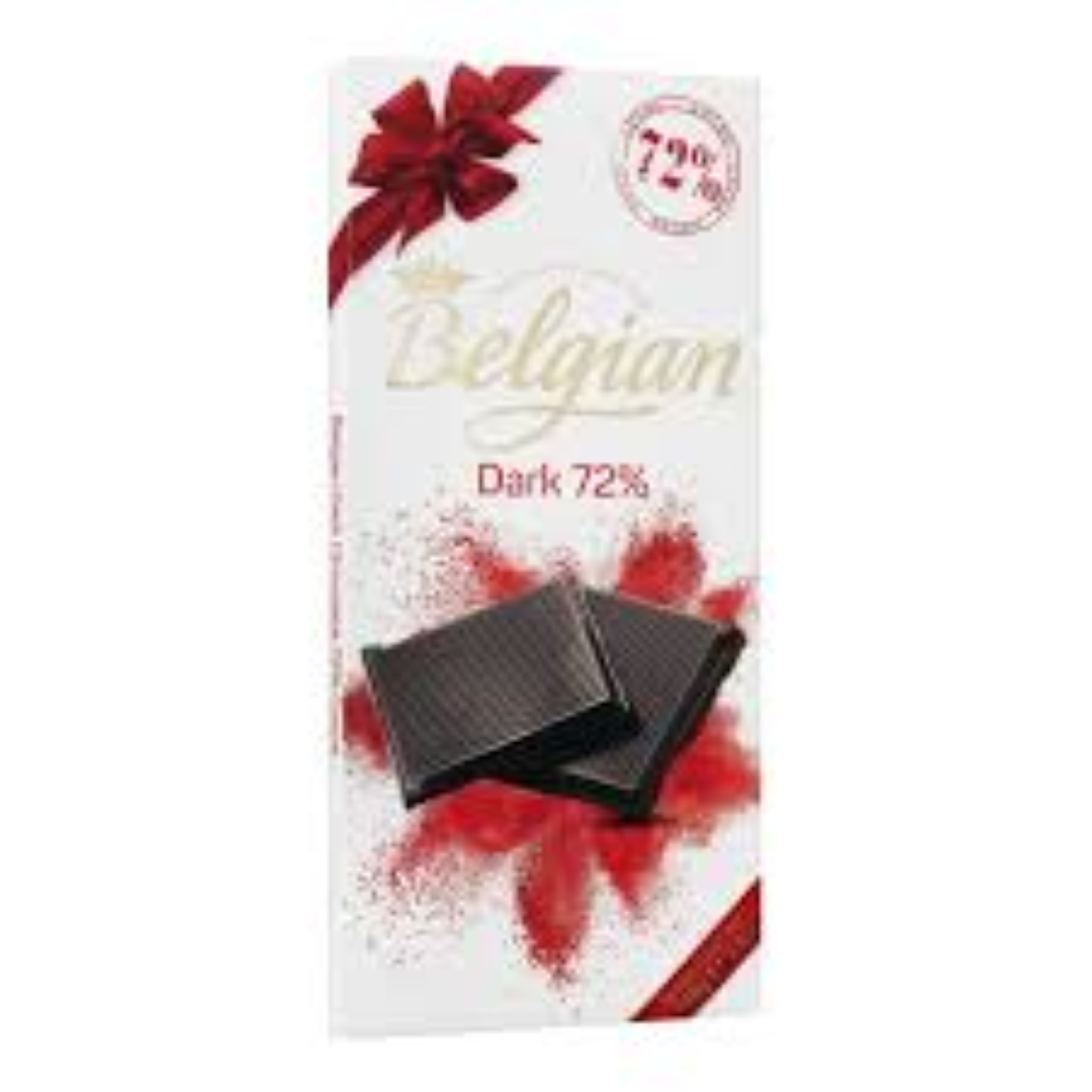THE BELGIAN DARK 72% 100G